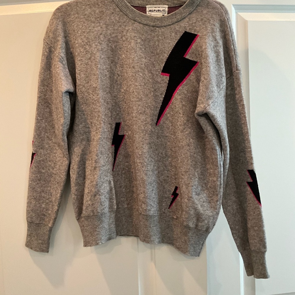 For the Republic Lightning Sweater